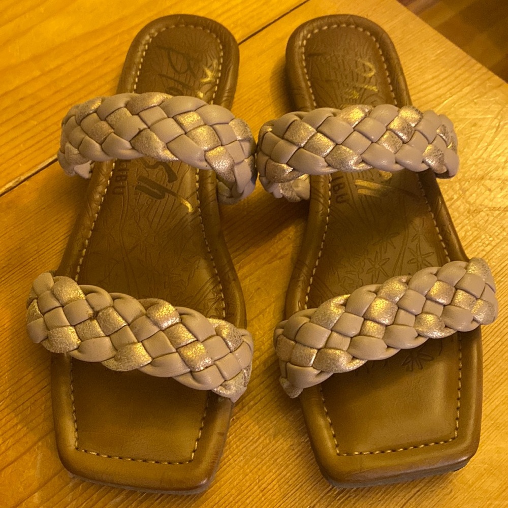 Blowfish braided sandals